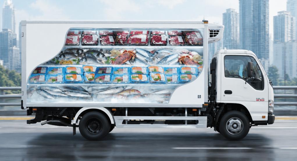 Xe tải bảo quản được những mặt hàng tươi sống trong thời gian dài  