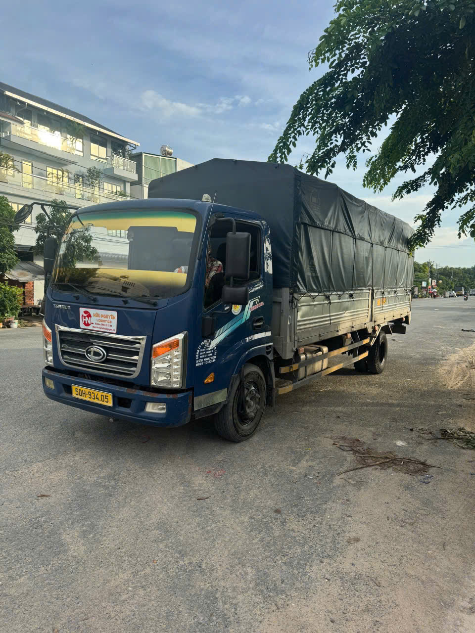 Thùng xe tải mui bạt