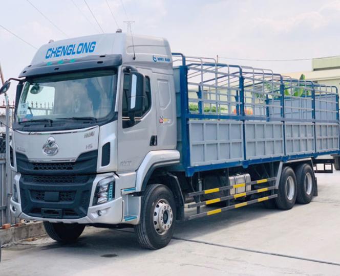 Xe tải mui bạt nặng