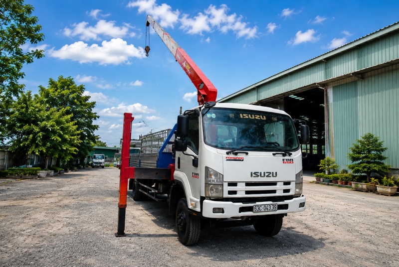 Các khu vực cho thuê xe cẩu đi Long An