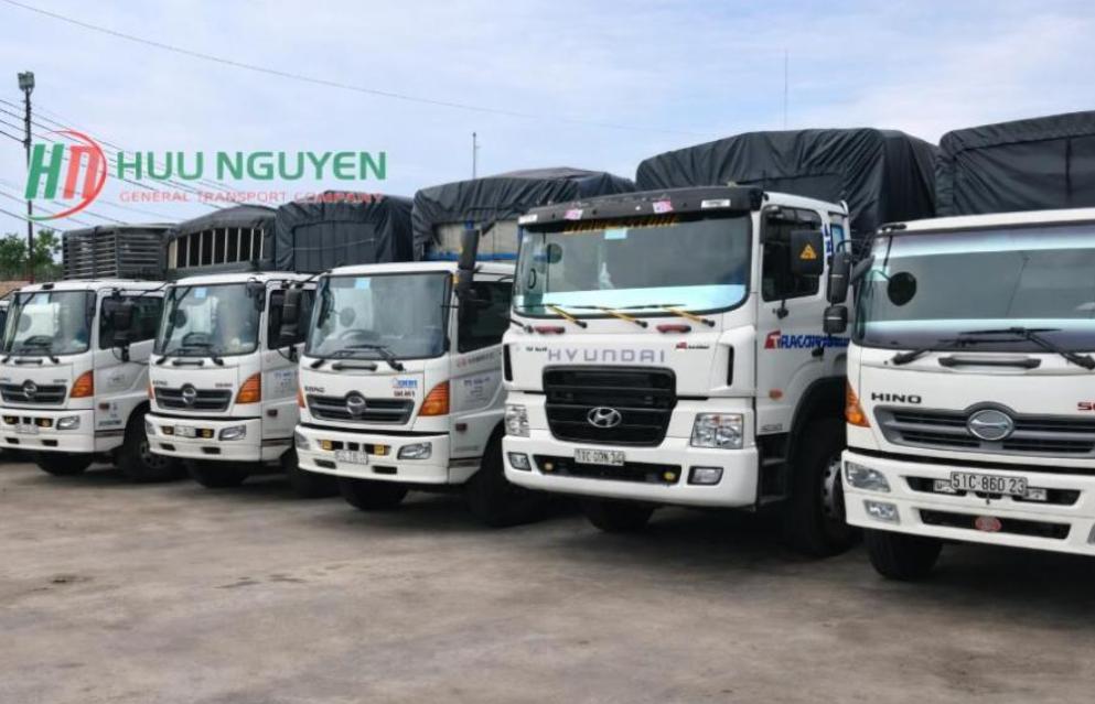 Vận Tải Hữu Nguyên luôn mang đến đội xe đa dạng tải trọng