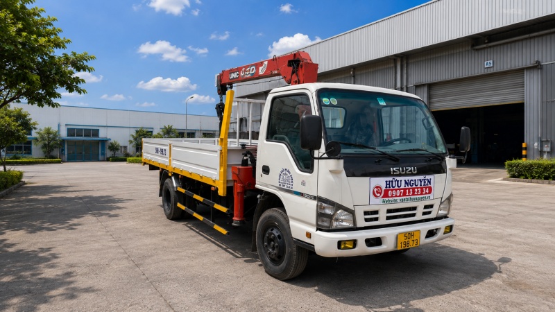 Ưu điểm khi thuê xe cẩu của Vận tải Hữu Nguyên