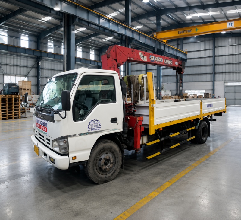Các yếu tố ảnh hưởng đến giá thuê xe cẩu đi Tây Ninh