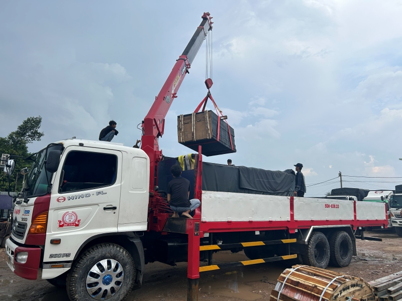 Các loại hàng hóa nhận vận chuyển bằng xe container