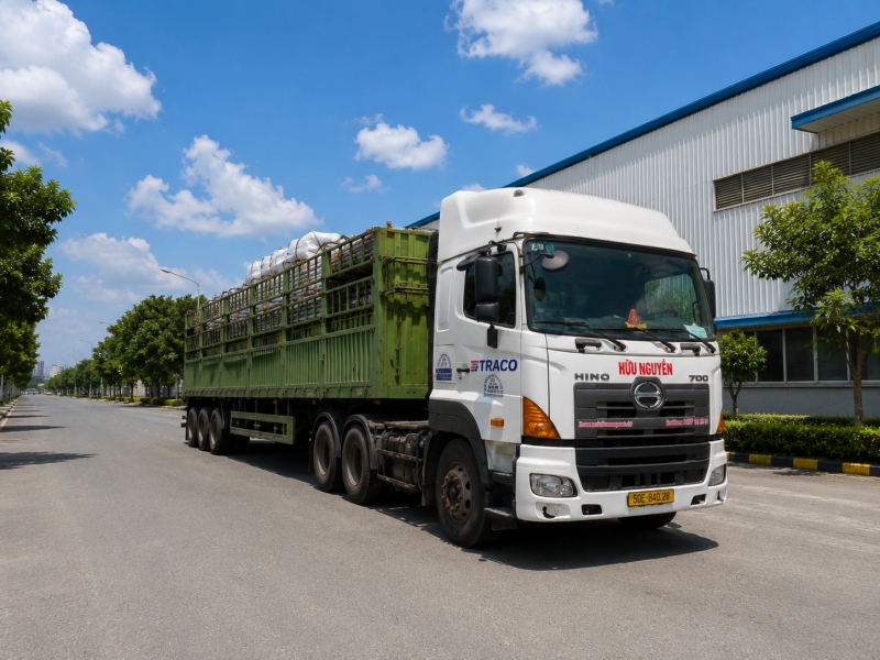 Các khu vực tại Đồng Nai mà Vận tải Hữu Nguyên nhận cho thuê xe container