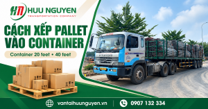 cach xep pallet vao container