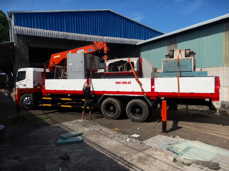 Các khu vực Vận tải Hữu Nguyên nhận cho thuê xe cẩu đi Bình Phước